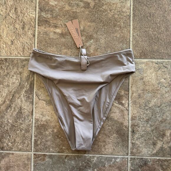 Skims Swim Mid Waist Bottom Desert Size Small - Picture 4 of 10